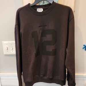 EUC Brady Men’s Number 12 Crewneck Sweatshirt Sz L